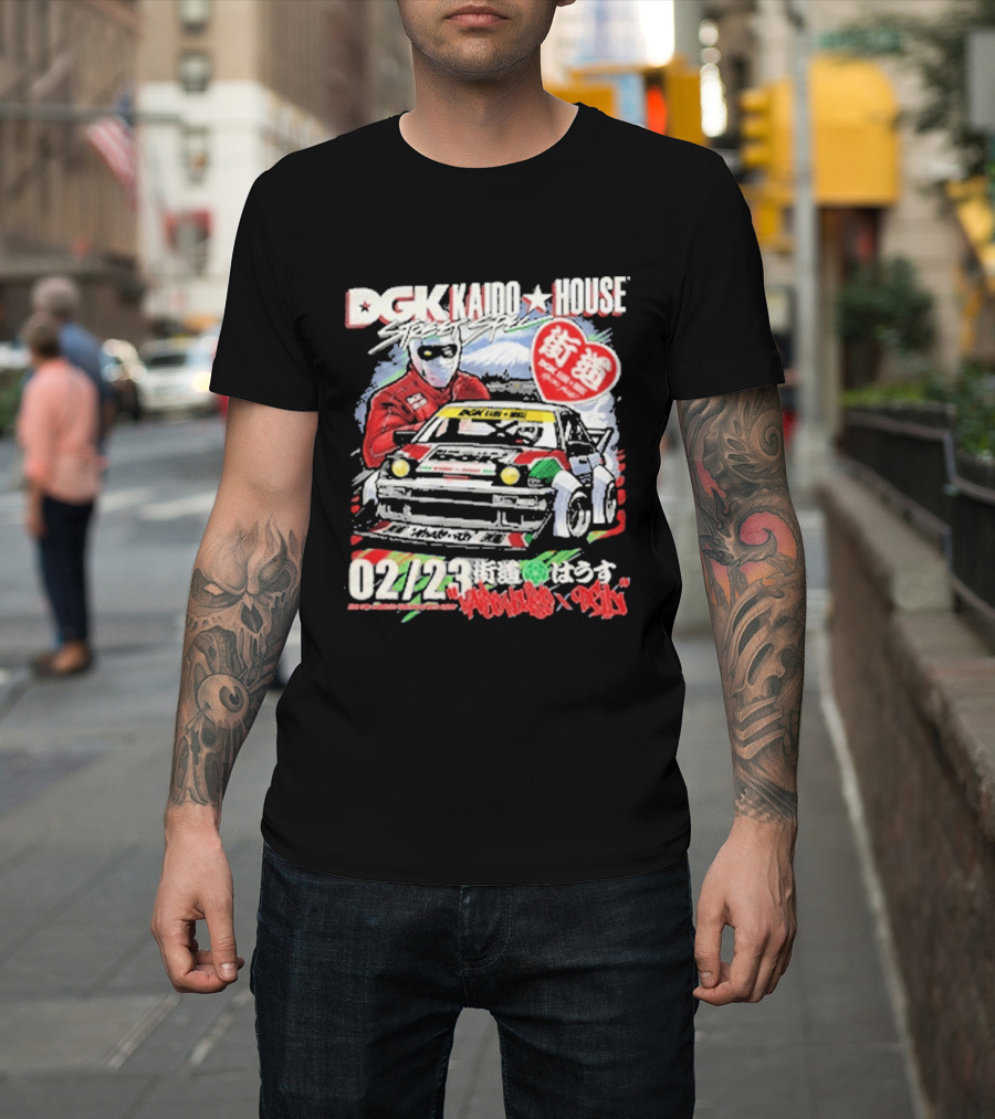 DGK Kaido House Raceway 02/23 Mountain Racer T-Shirt