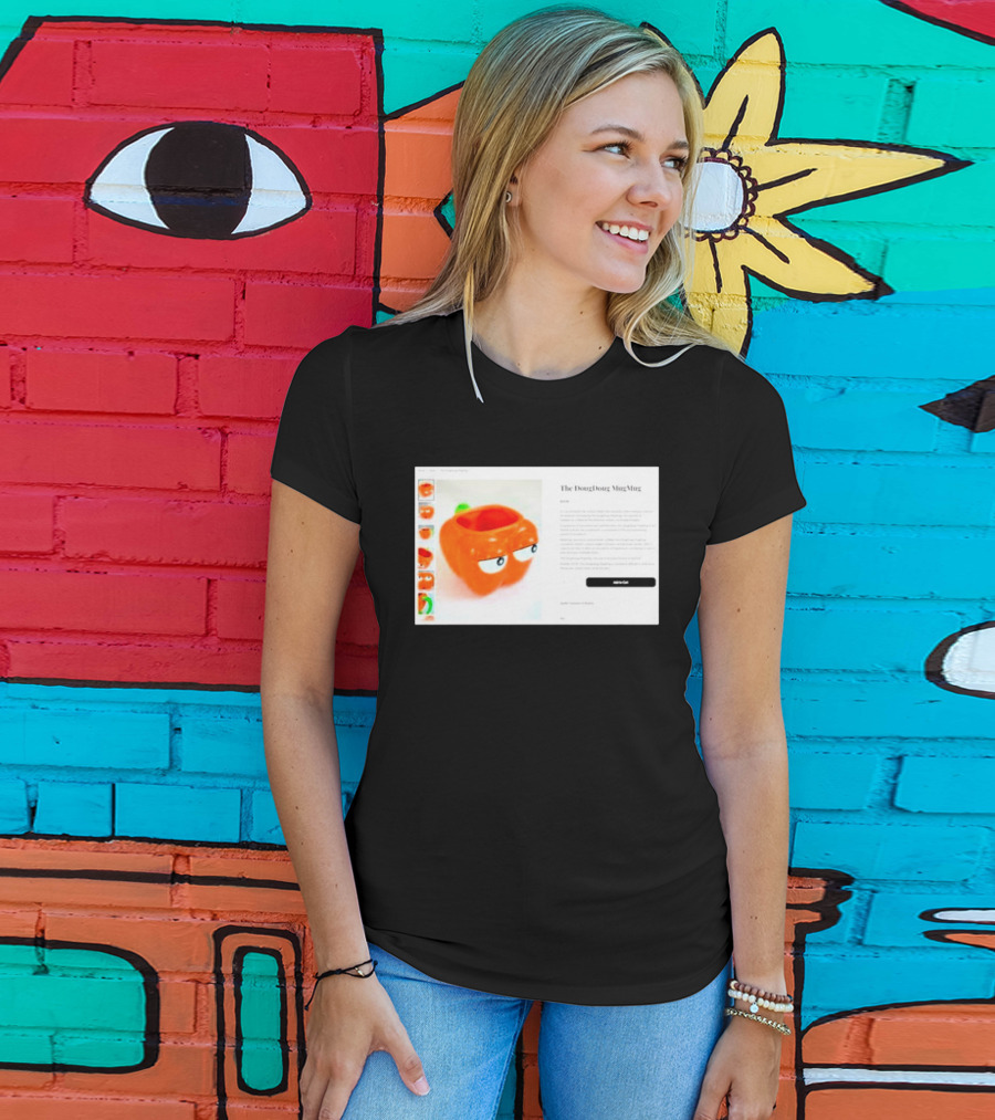 I Hate The Dougdoug Mugmug Orange Pumpkin Face T-Shirt