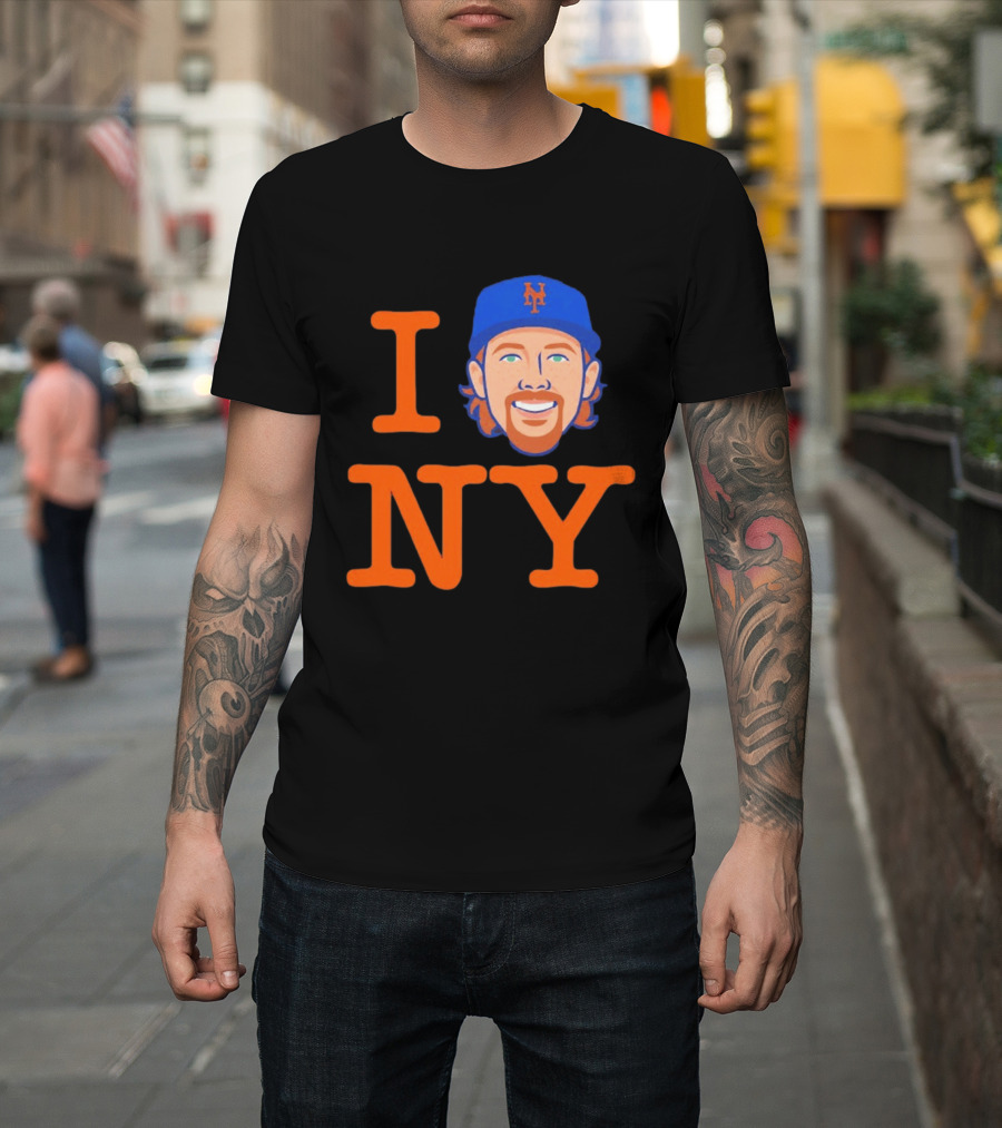 I Love NY Nolan McLean New York Mets Baseball Fan T-Shirt