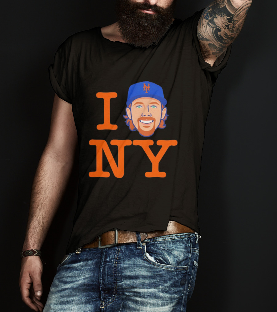 I Love NY Nolan McLean New York Mets Baseball Fan T-Shirt