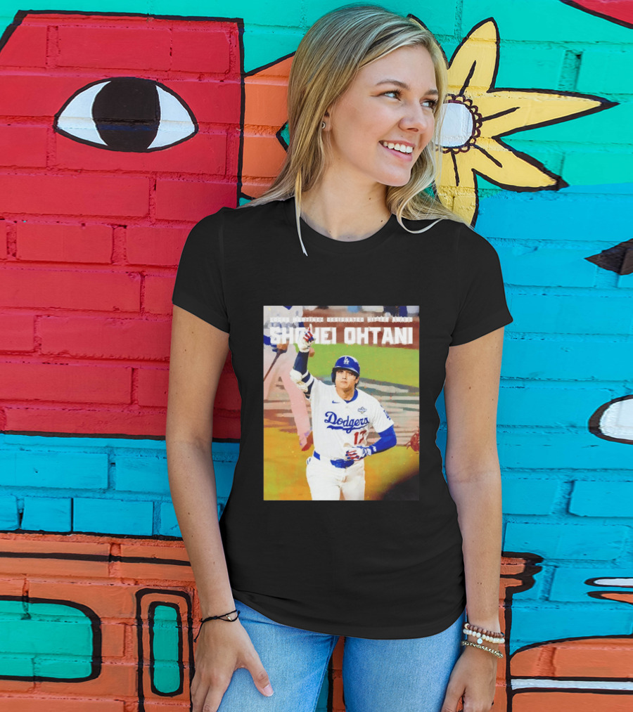 Edgar Martínez Designated Hitter Award Shohei Ohtani Los Angeles Dodgers T-Shirt