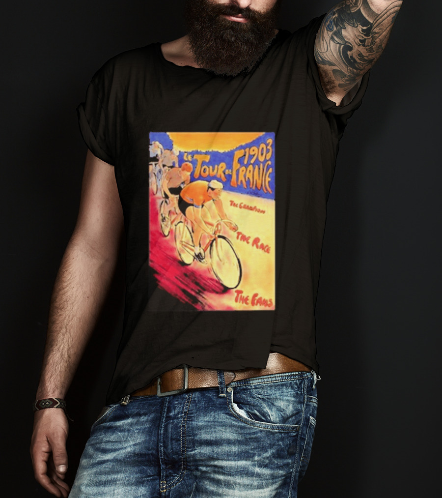 Le Tour De France 1903 The Grandest Race The Paris T-Shirt