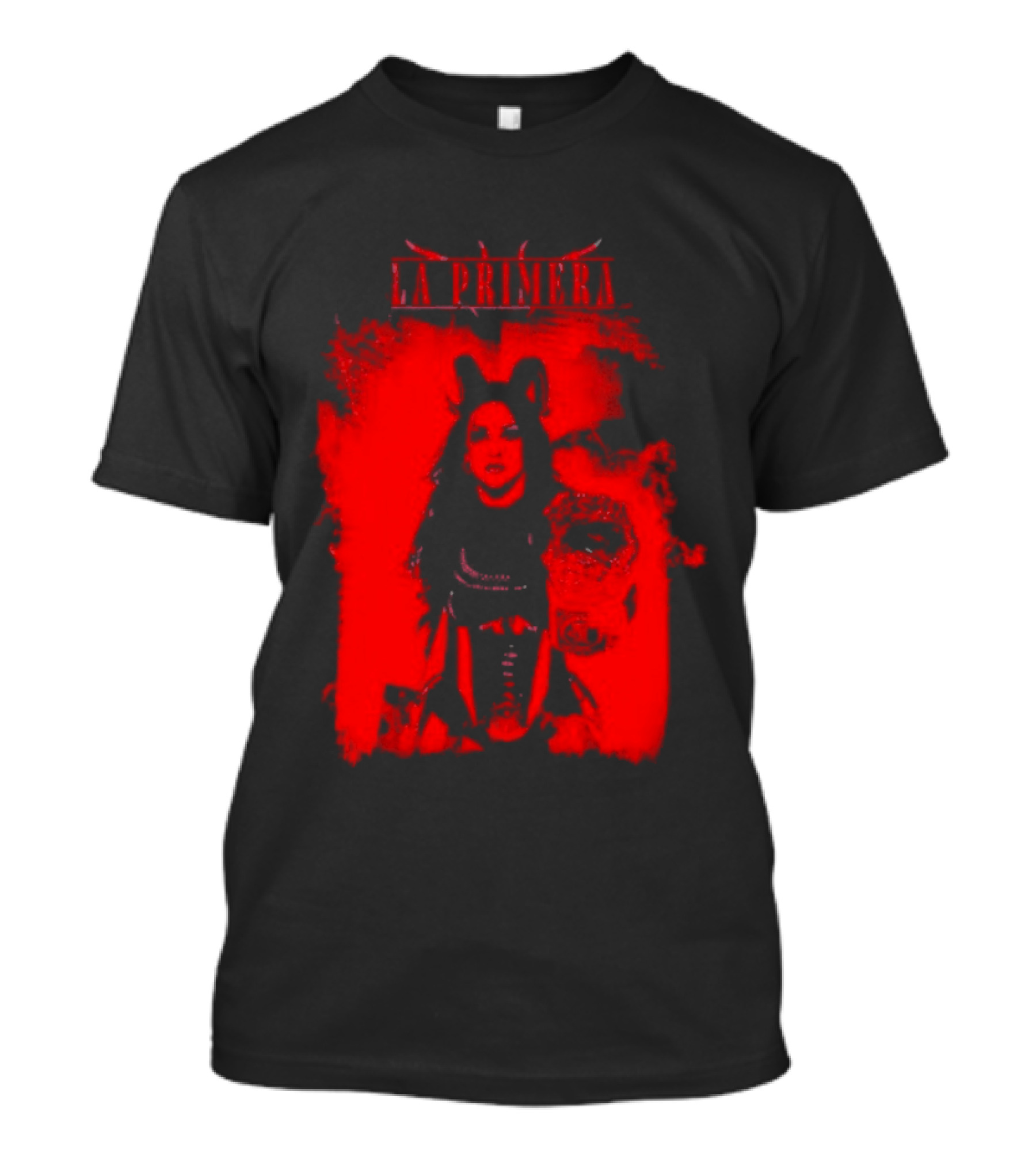 La Primera Stephanie Vaquer WWE Authentic Red Champion T-Shirt