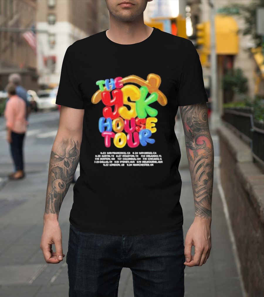 The YSK House Tour Orlando Toronto Calgary Vancouver Toronto September Sessions T-Shirt