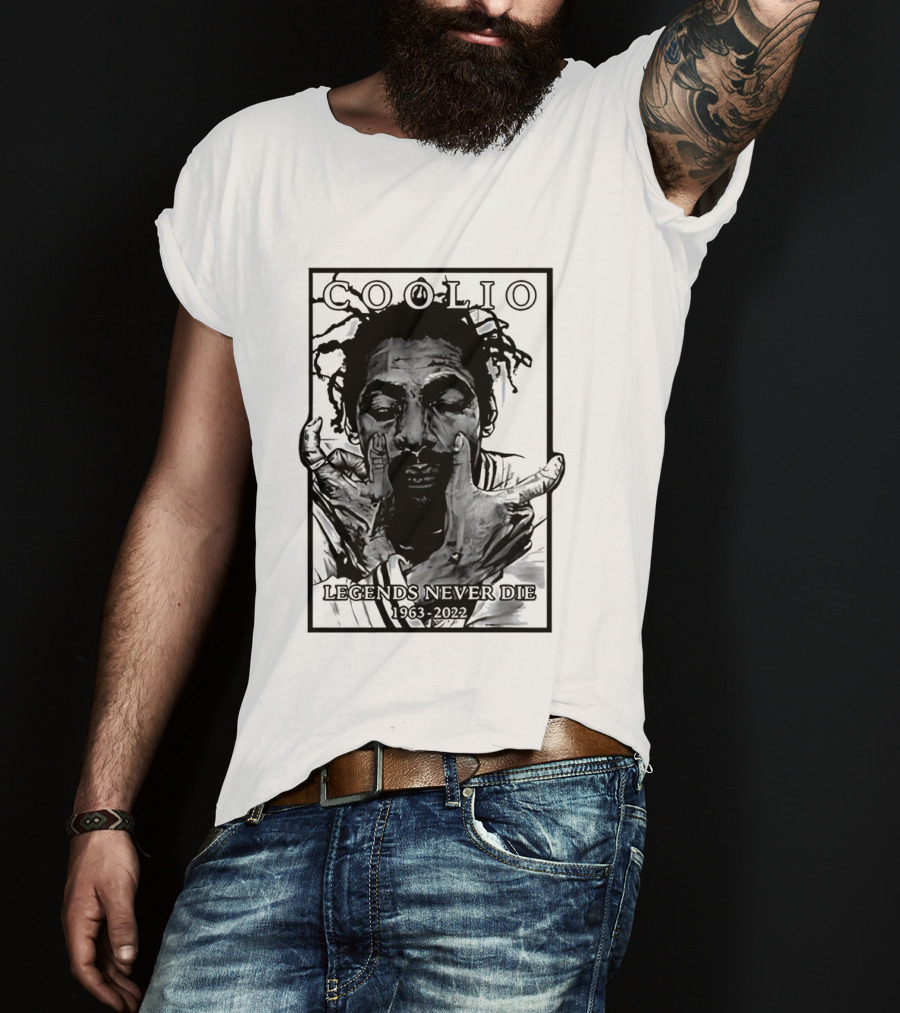 COOLIO Legends Never Die 1963 2022 T-Shirt