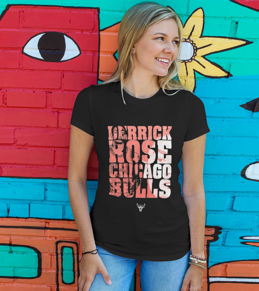 Derrick Rose Chicago Bulls 2010s UNK T-Shirt