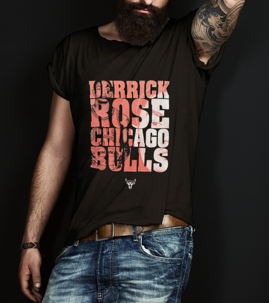 Derrick Rose Chicago Bulls 2010s UNK T-Shirt