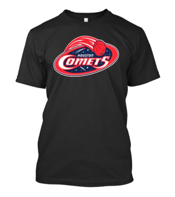 Red Vanvleet Rockin A Houston Comets Basketball Team T-Shirt