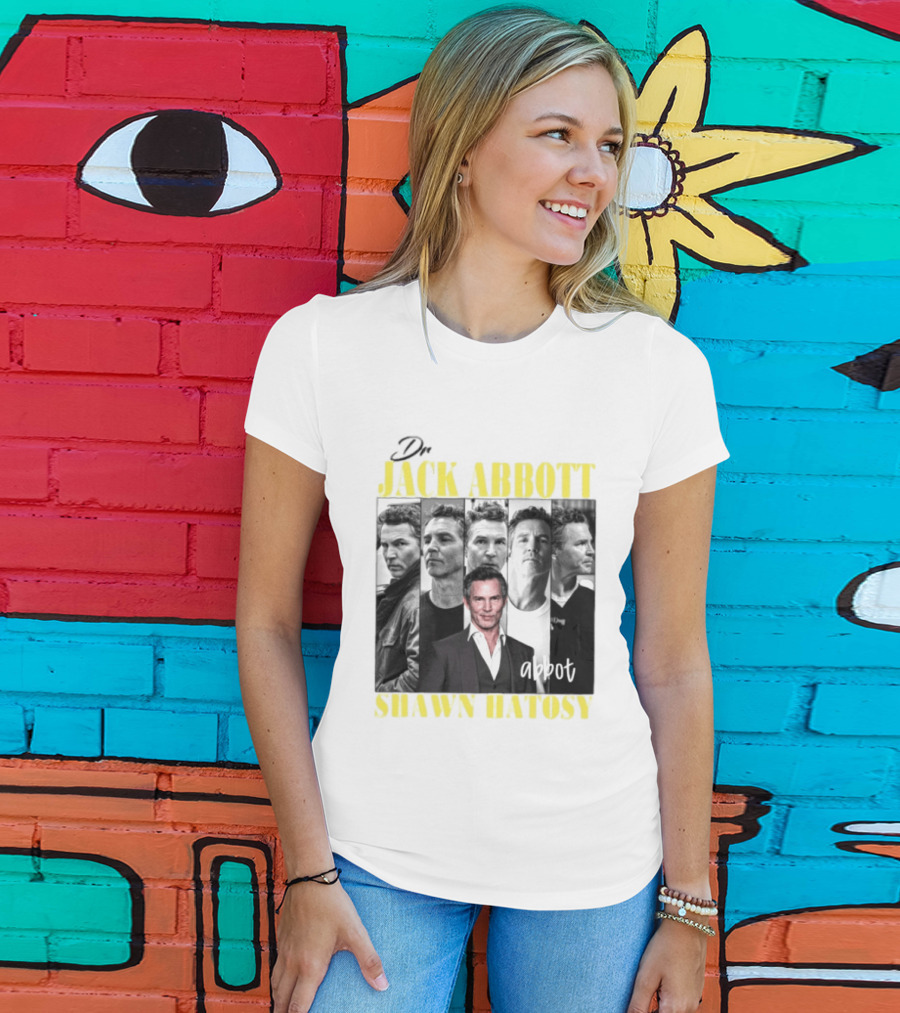 Dr Jack Abbott Shawn Hatosy Multiscene Portrait Compilation T-Shirt