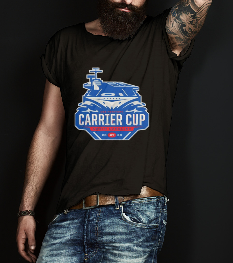 USS Yorktown Carrier Cup South Carolina SFC 2026 Tournament T-Shirt