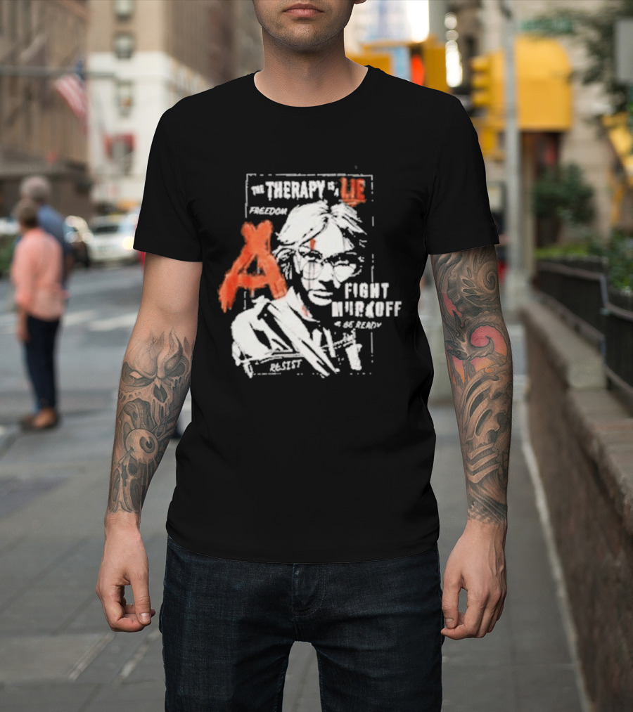 The Therapy Is In Fight Murkoff Project Red Barrels Games Amelia Resistance T-Shirt