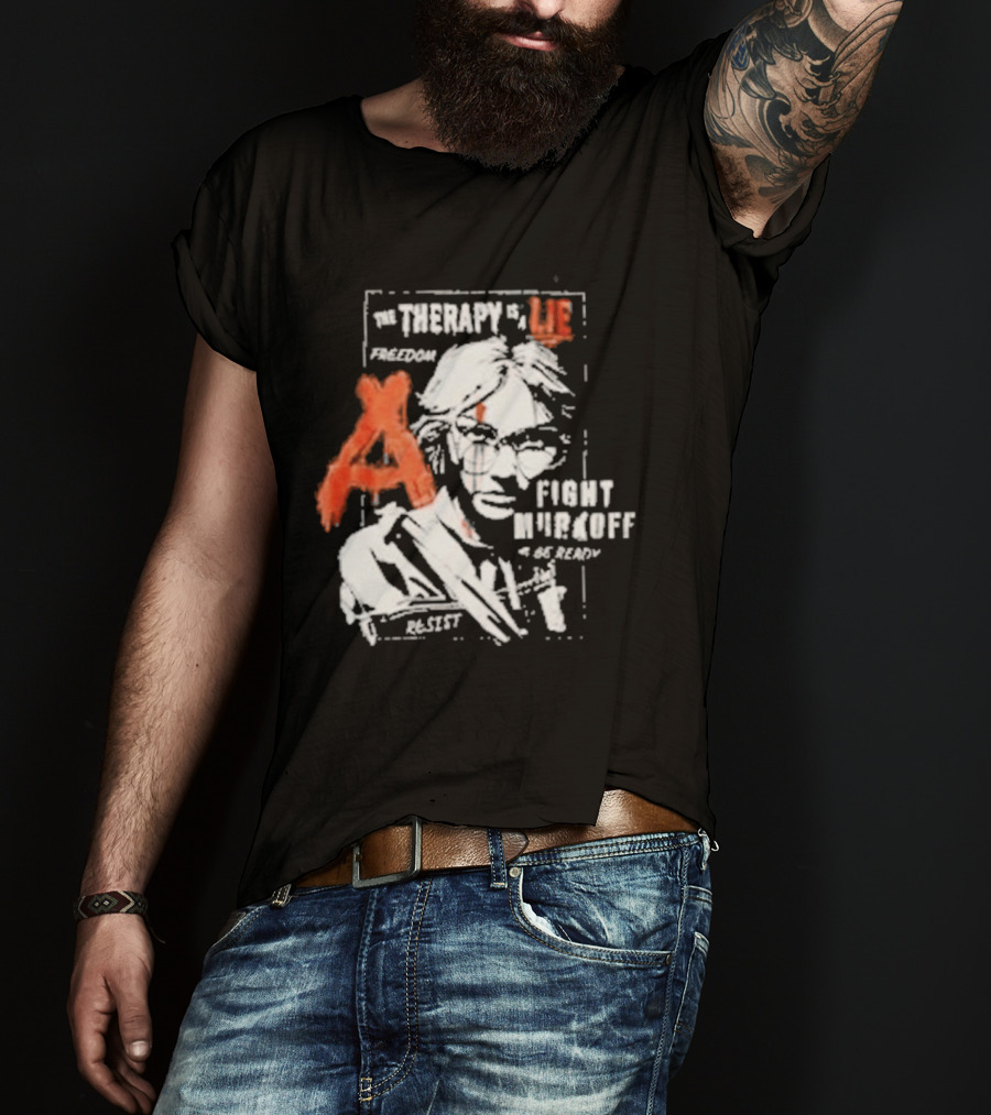 The Therapy Is In Fight Murkoff Project Red Barrels Games Amelia Resistance T-Shirt