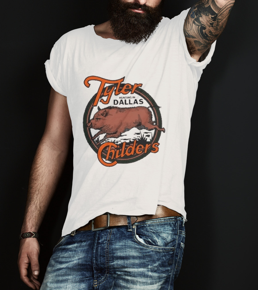 Tyler Childers Dallas Dos Equis Pavilion Pig T-Shirt