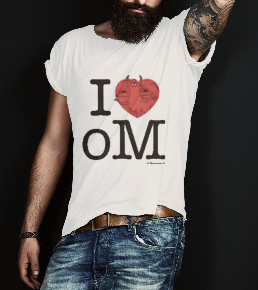 Polyvinyl Records Of Montreal I Love Om Heart Tomato Face T-Shirt