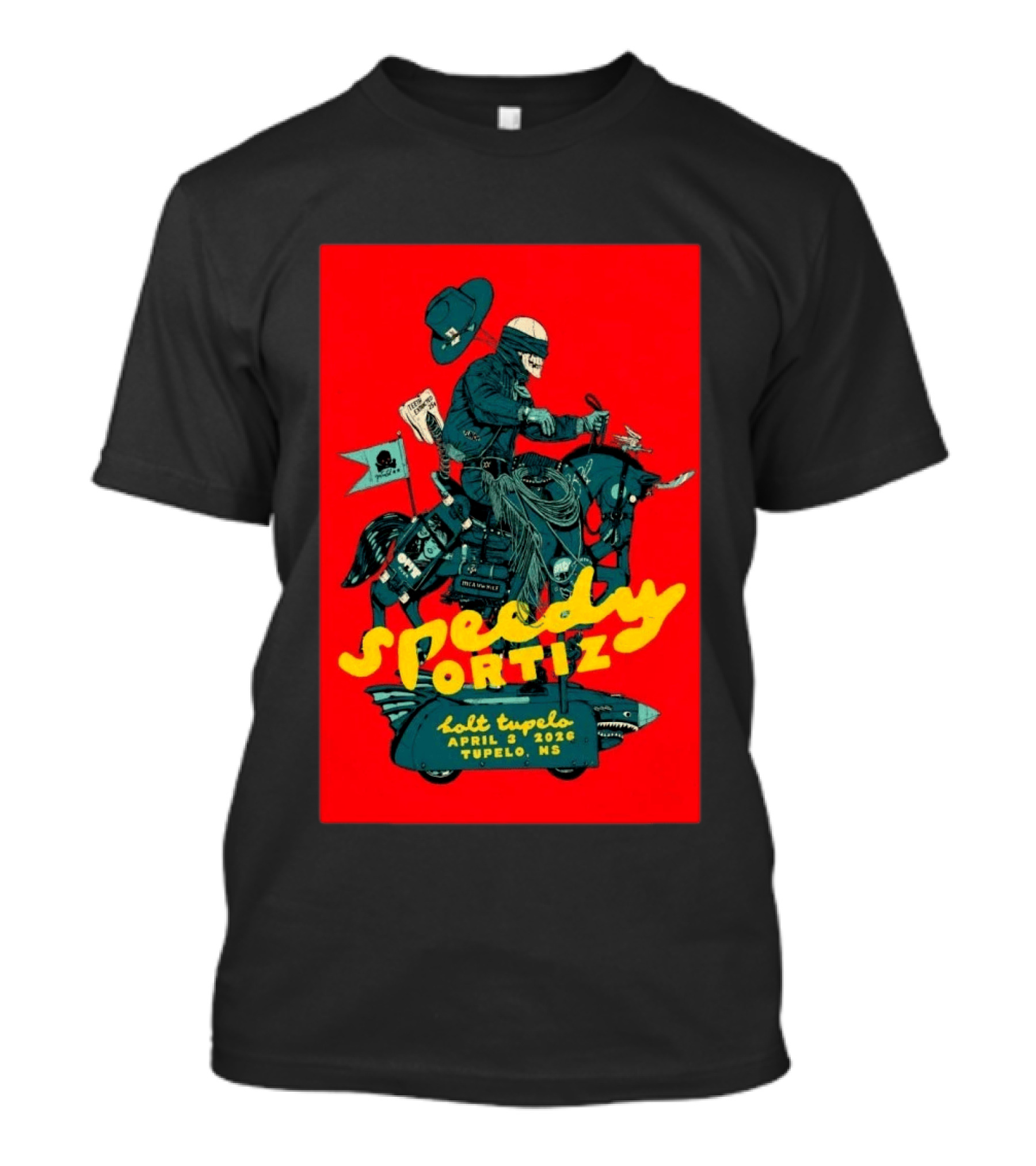 Speedy Ortiz Holt Tupelo April 3 2026 Mississippi T-Shirt
