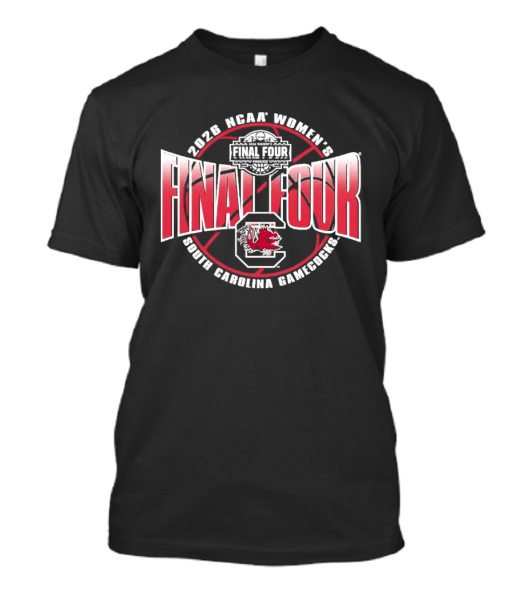 2026 NCAA Women's Final Four South Carolina Gamecocks T-Shirt