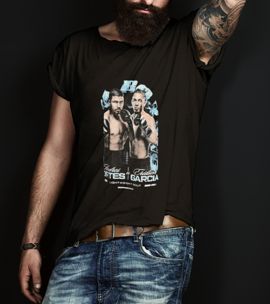 Zuffa Boxing Andres Cortez Vs Eridson Garcia Zo5 Lightweight Bout Showdown T-Shirt