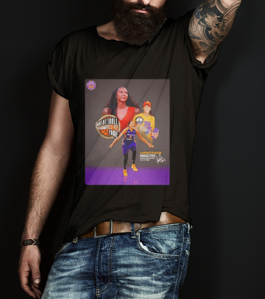 Candace Parker Basketball Hall Of Fame Inductee 2016 Champion Sparks T-Shirt