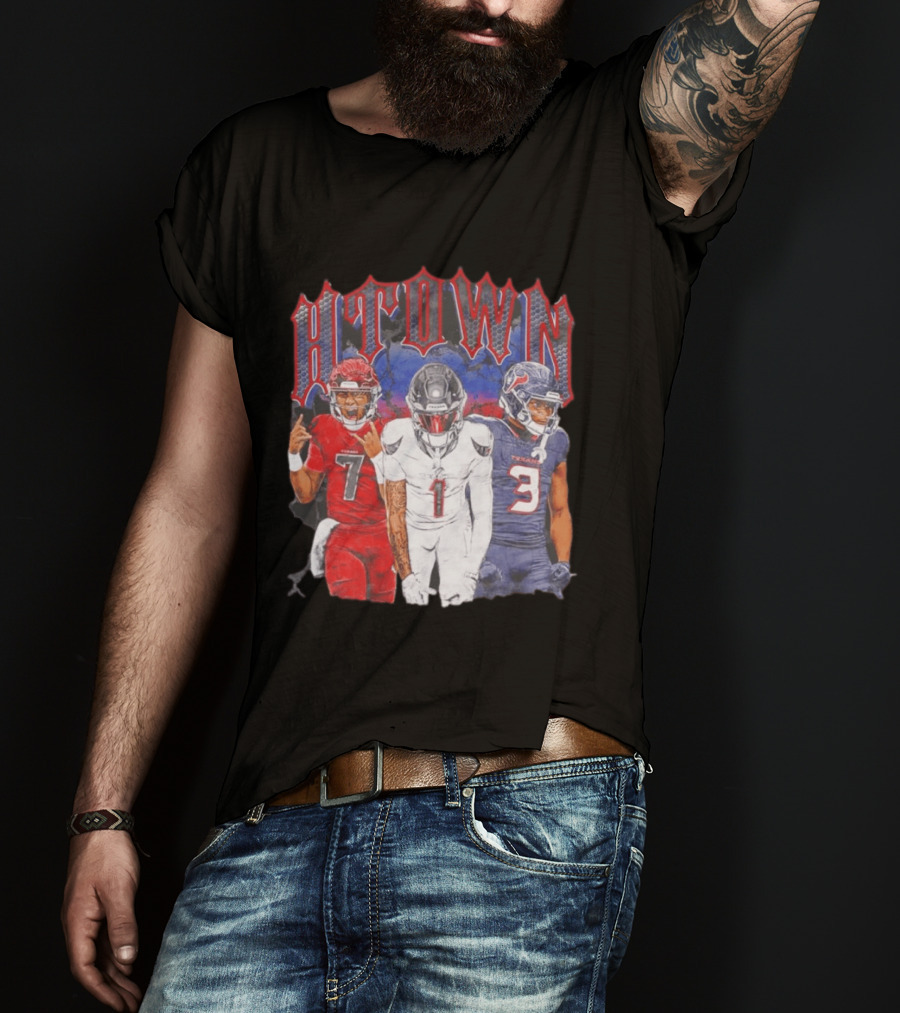 CJ Stroud Tank Dell Kamari Lassiter Houston Texans H TOWN 713 T-Shirt