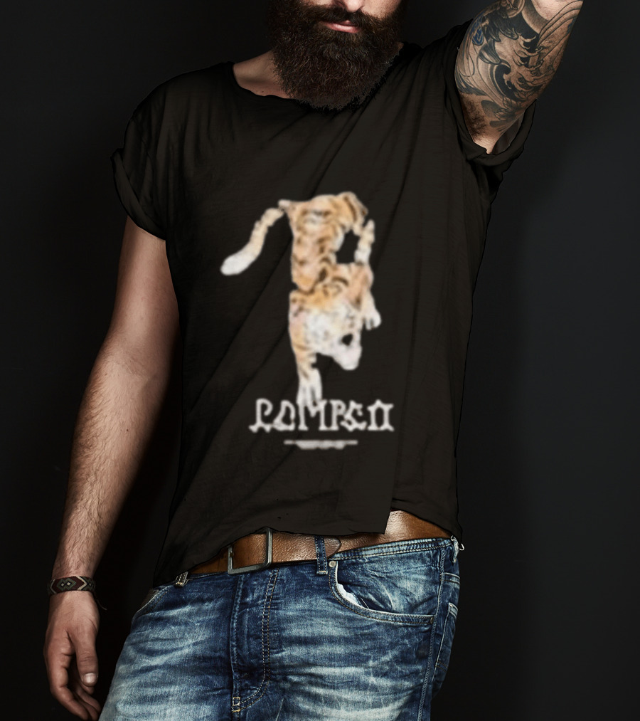 Pompeii Tiger Jumping T-Shirt