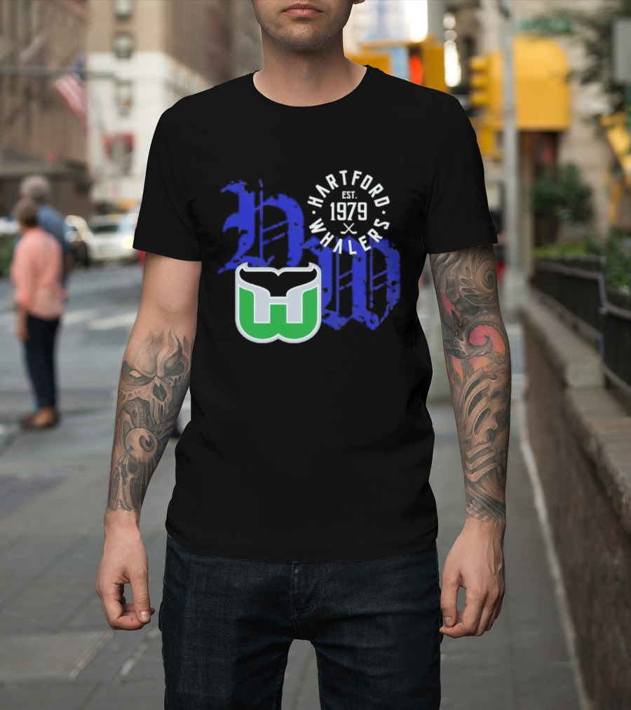 Hartford Whalers Est. 1979 NHL Iconic Team T-Shirt