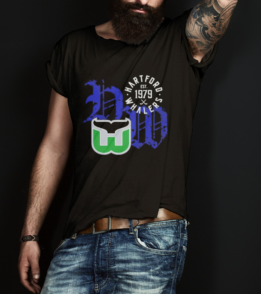 Hartford Whalers Est. 1979 NHL Iconic Team T-Shirt