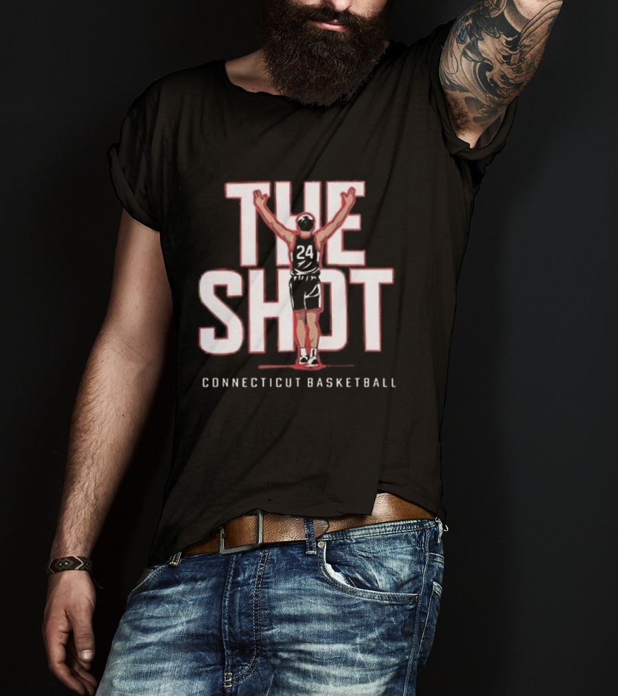 The Shot Connecticut Basketball Iconic Moment T-Shirt