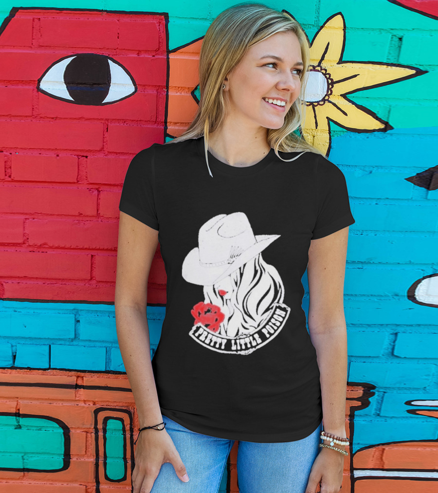 Warren Zeiders Cowgirl Pretty Little Poison Concert T-Shirt