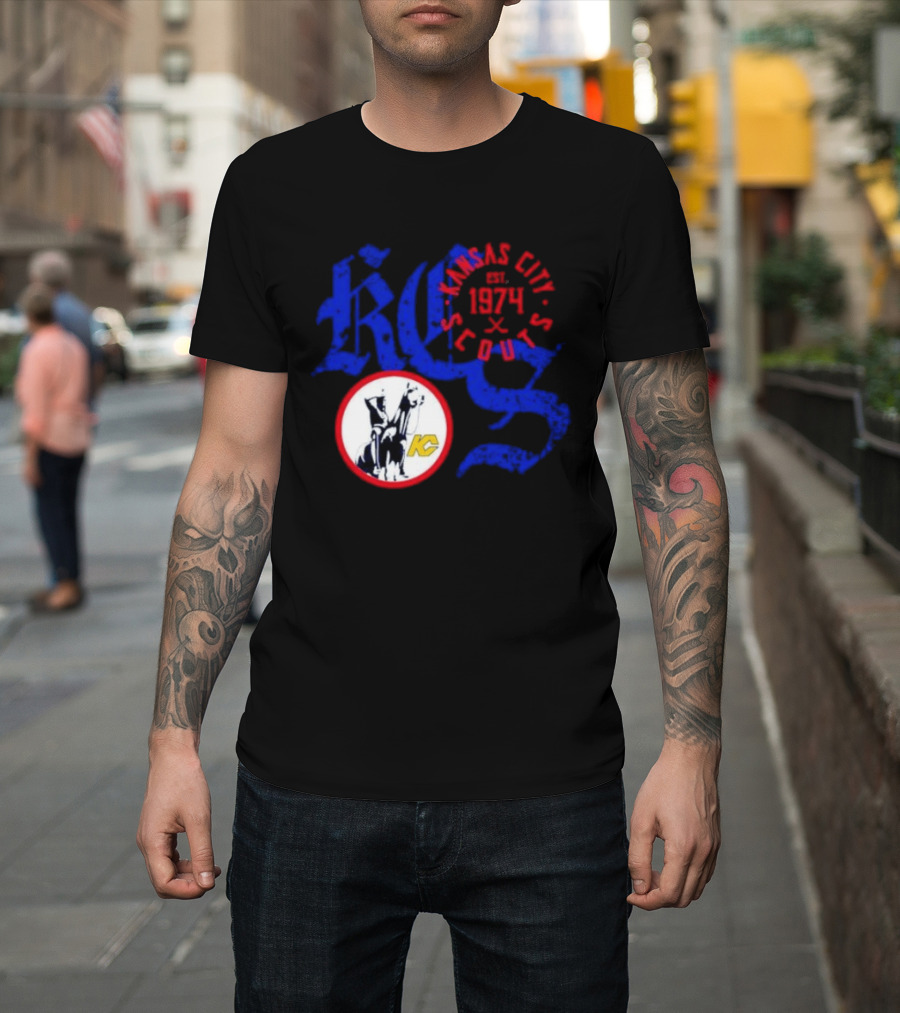 Kansas City Scouts 1974 Retro KC NHL Scouts T-Shirt