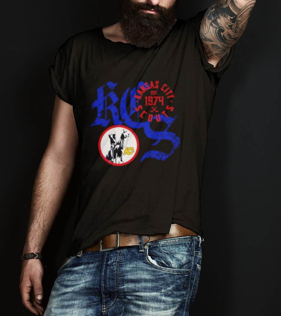 Kansas City Scouts 1974 Retro KC NHL Scouts T-Shirt