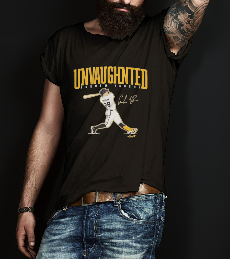 Andrew Vaughn Unvaughnted Baseball Signature T-Shirt