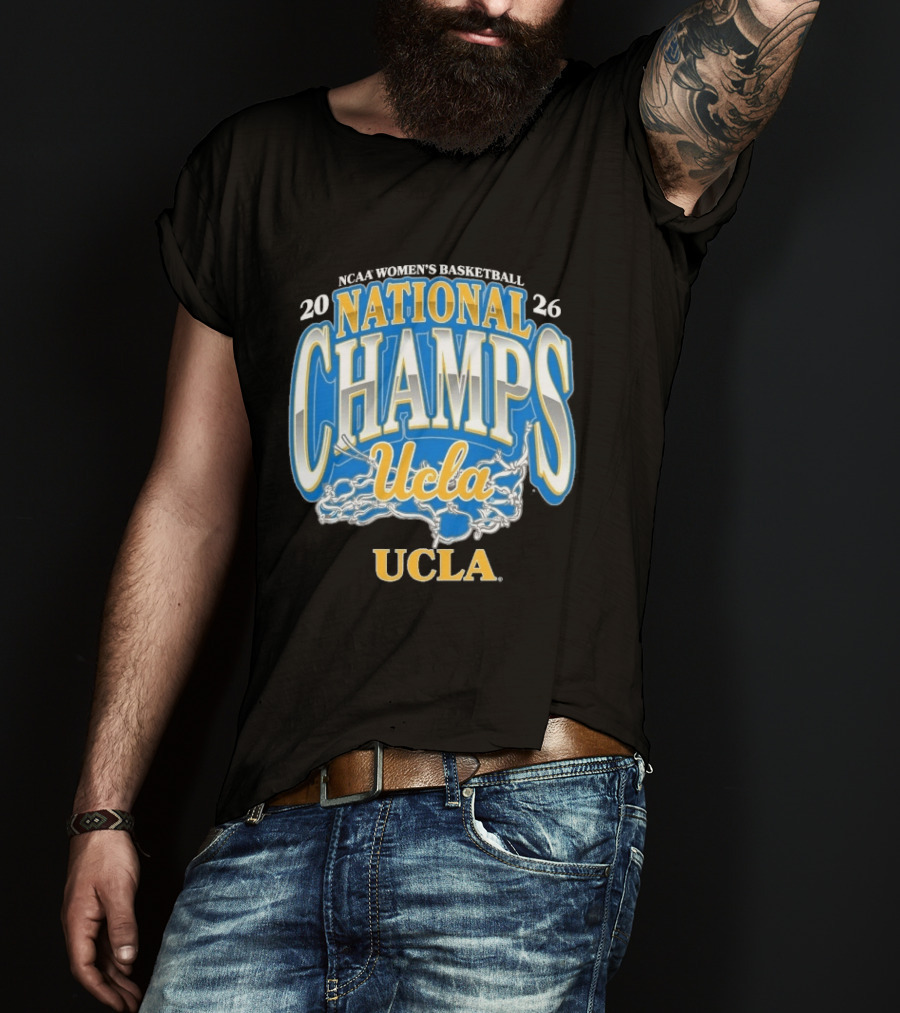 NCAA Women's Basketball 2026 National Champs UCLA Bruins T-Shirt