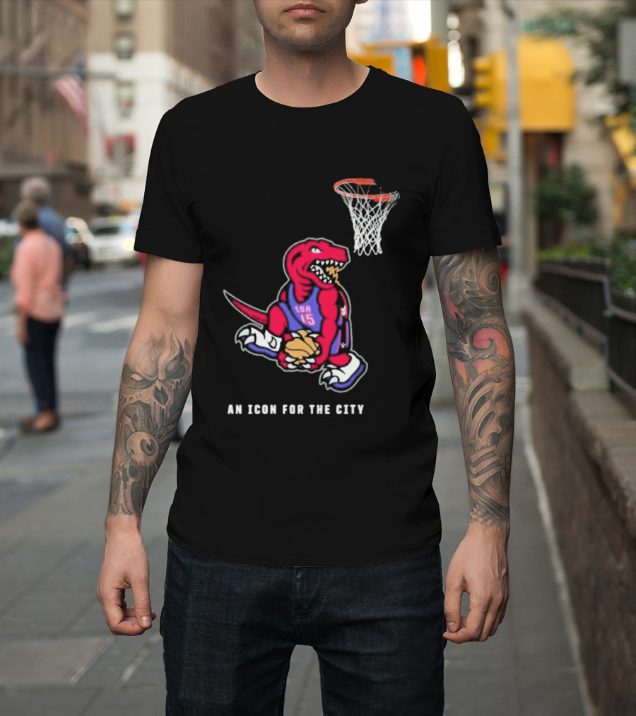 Toronto Raptors Vince Carter An Icon For The City Basketball Legend T-Shirt