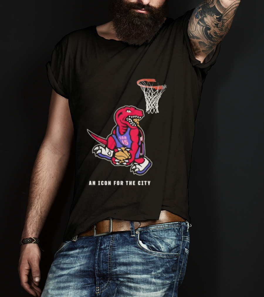 Toronto Raptors Vince Carter An Icon For The City Basketball Legend T-Shirt