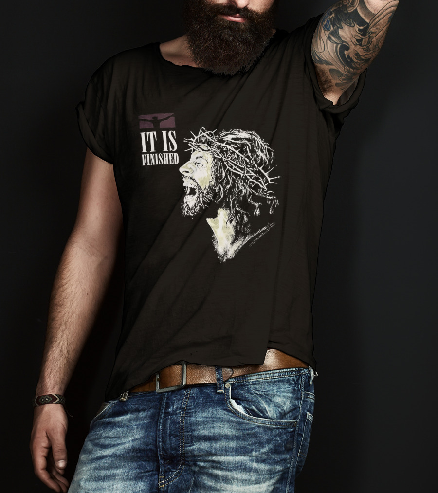 Jalen Williams Jesus Scream It Is Finished Oklahoma City Thunder T-Shirt
