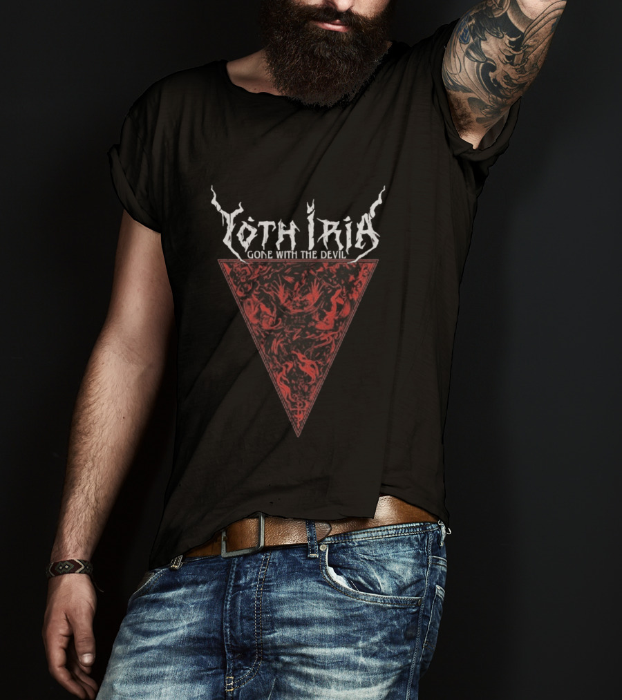 Yoth Iria Gone With The Devil Triangular Red T-Shirt