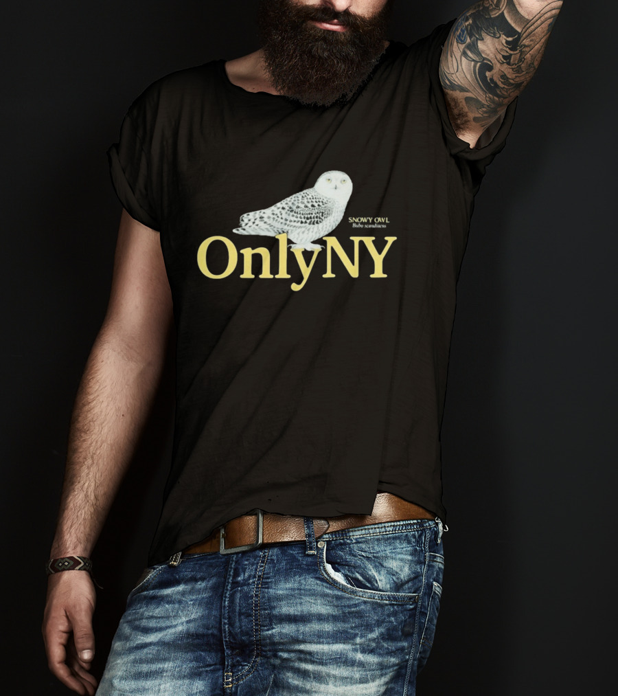 Only NY Snowy Owl Wild Manhattan T-Shirt