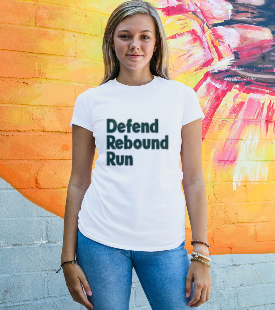 Barstool Sports Defend Rebound Run Pocket Phrase T-Shirt