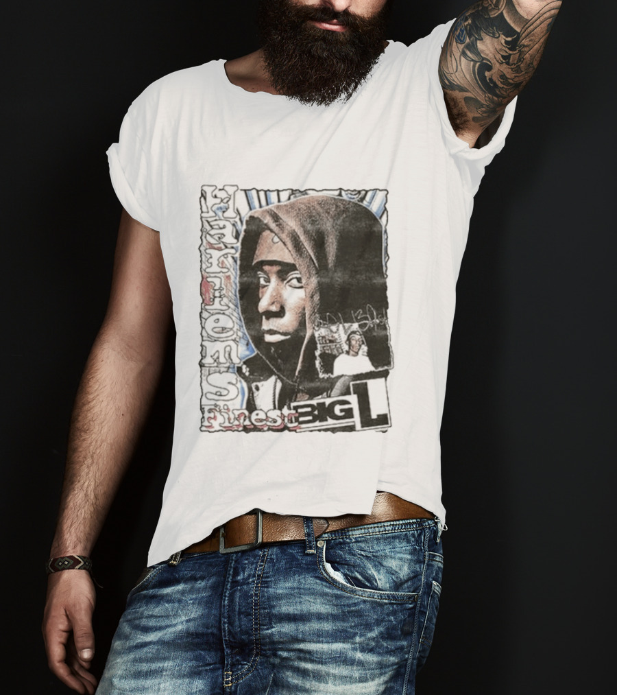 Harlem's Finest Big L Hip Hop Legend T-Shirt