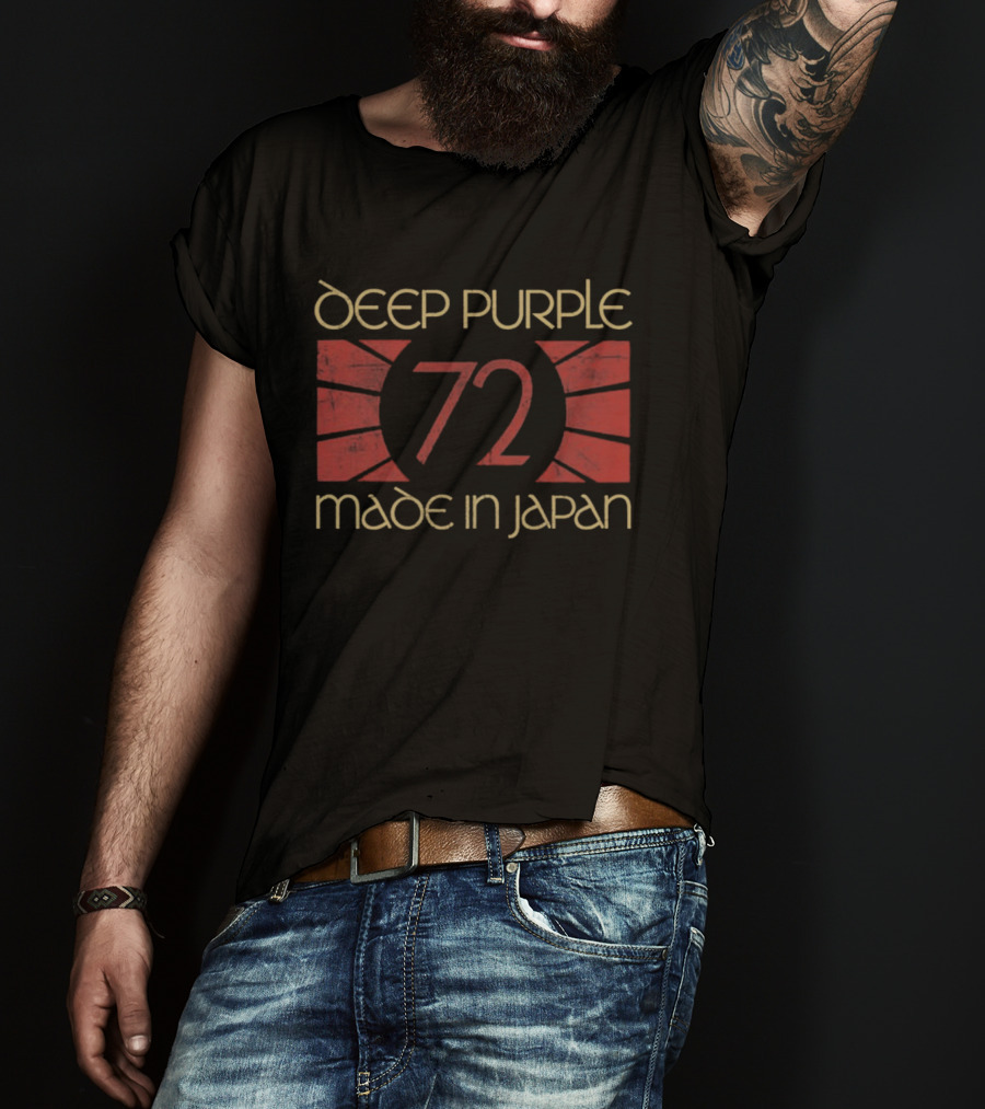 Deep Purple Made In Japan 72 Vintage Concert T-Shirt