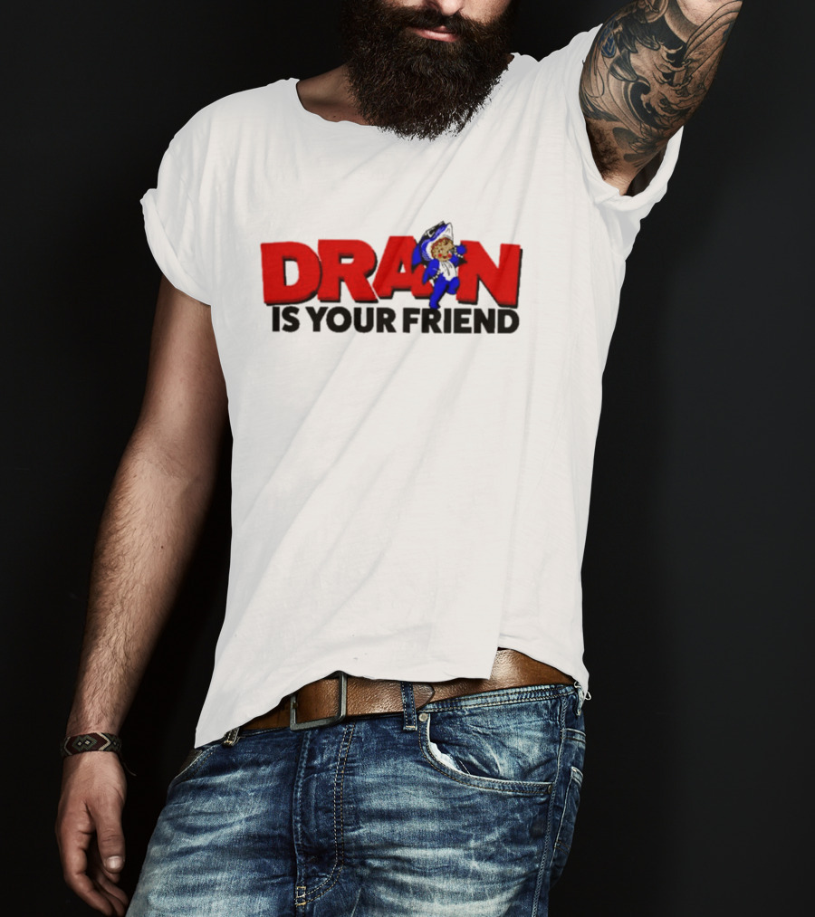 DRAN Is Your Friend Retro Cartoon Style Fun Nostalgia T-Shirt