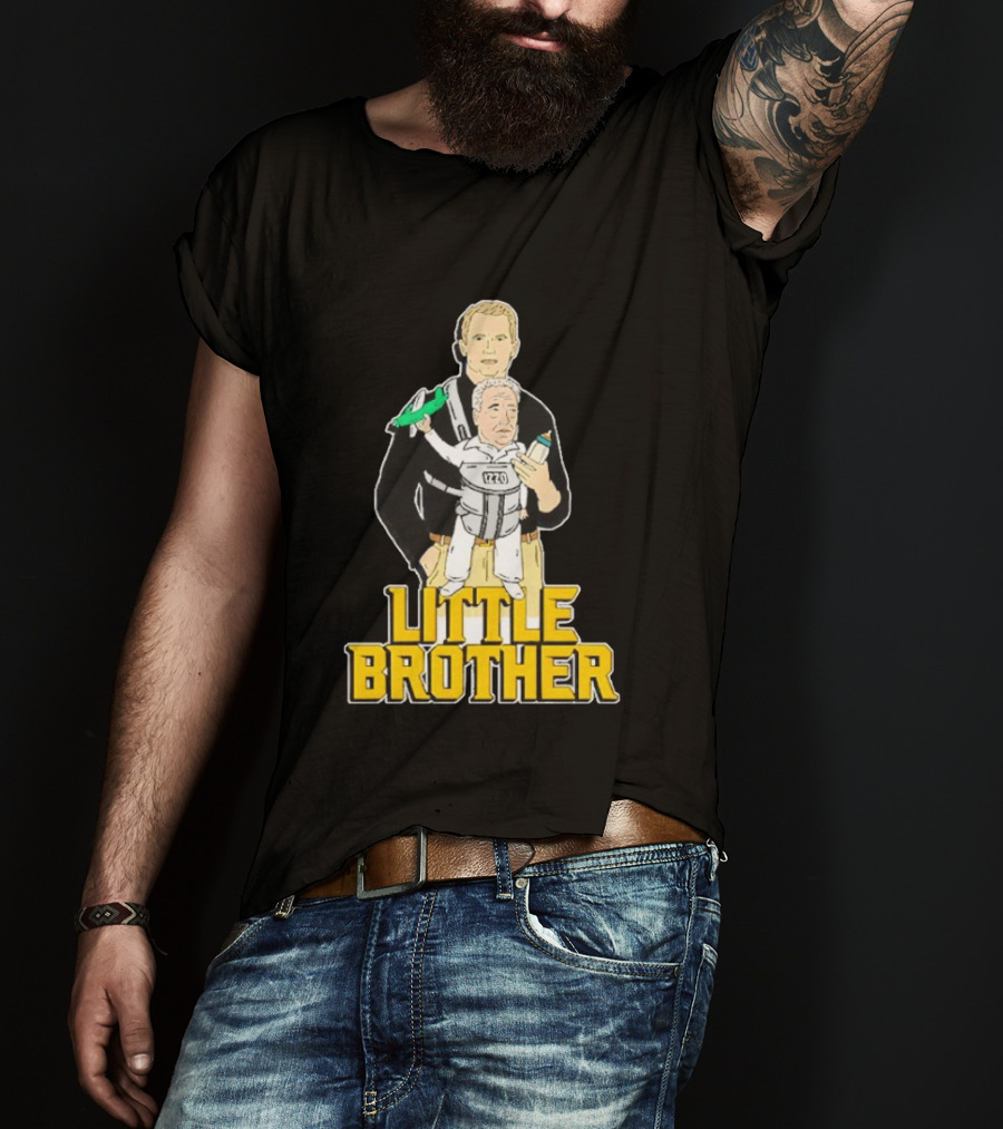 Little Brother Michigan Wolverines Izzo Parody Feed Milk T-Shirt