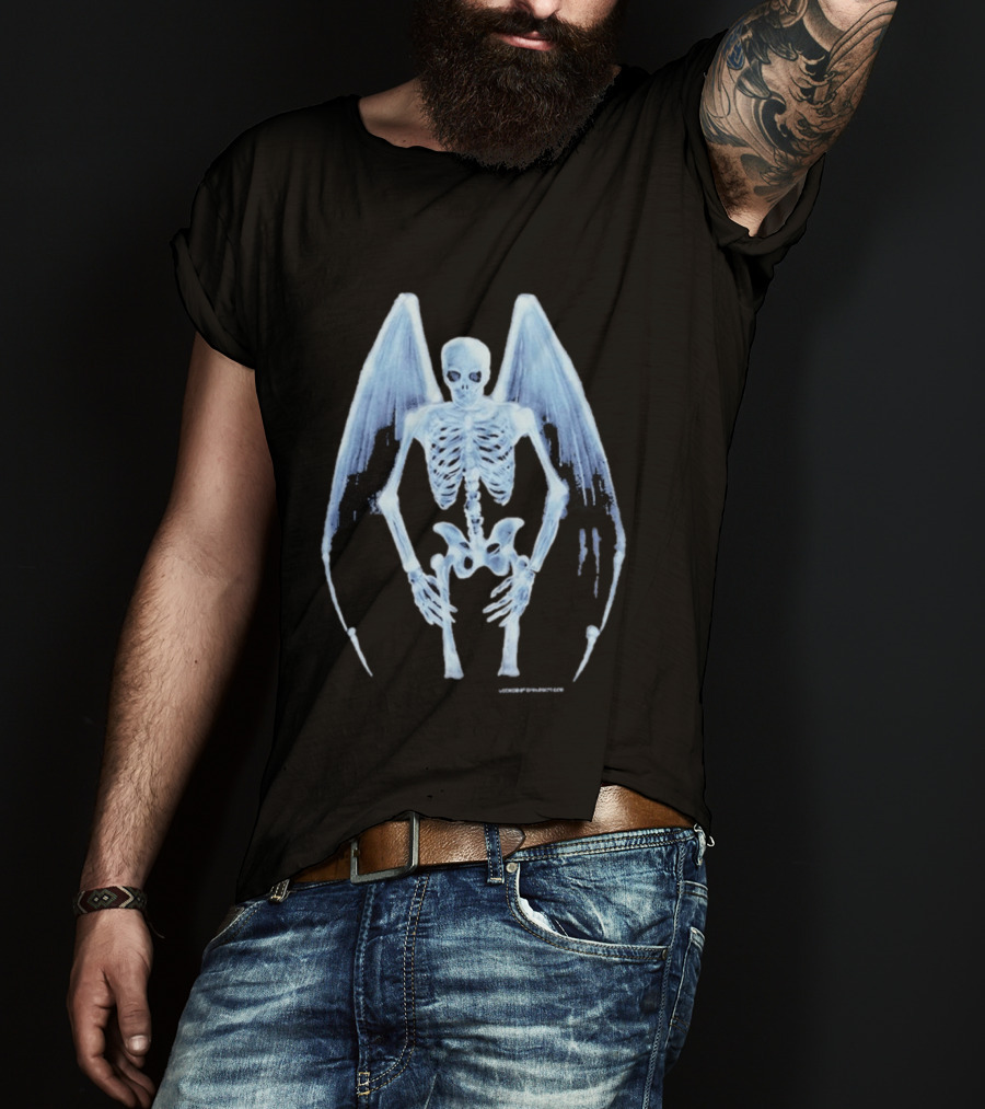 Louis Tomlinson 2026 Hdwgh Tour Fallen Angel Skeleton Wings T-Shirt