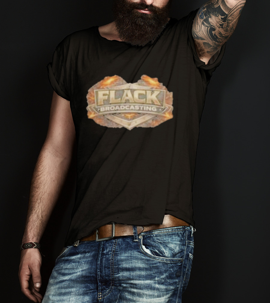 North Country Flack Broadcasting Fire T-Shirt