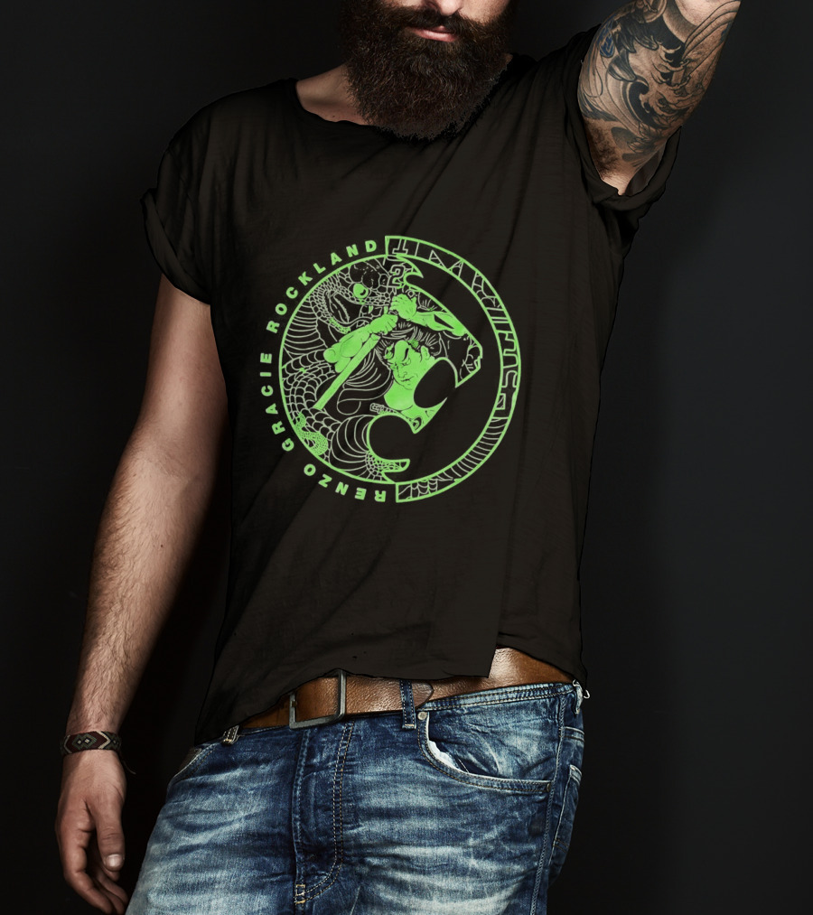 Renzo Gracie Rockland Brazilian Jiu Jitsu Academy Circle T-Shirt