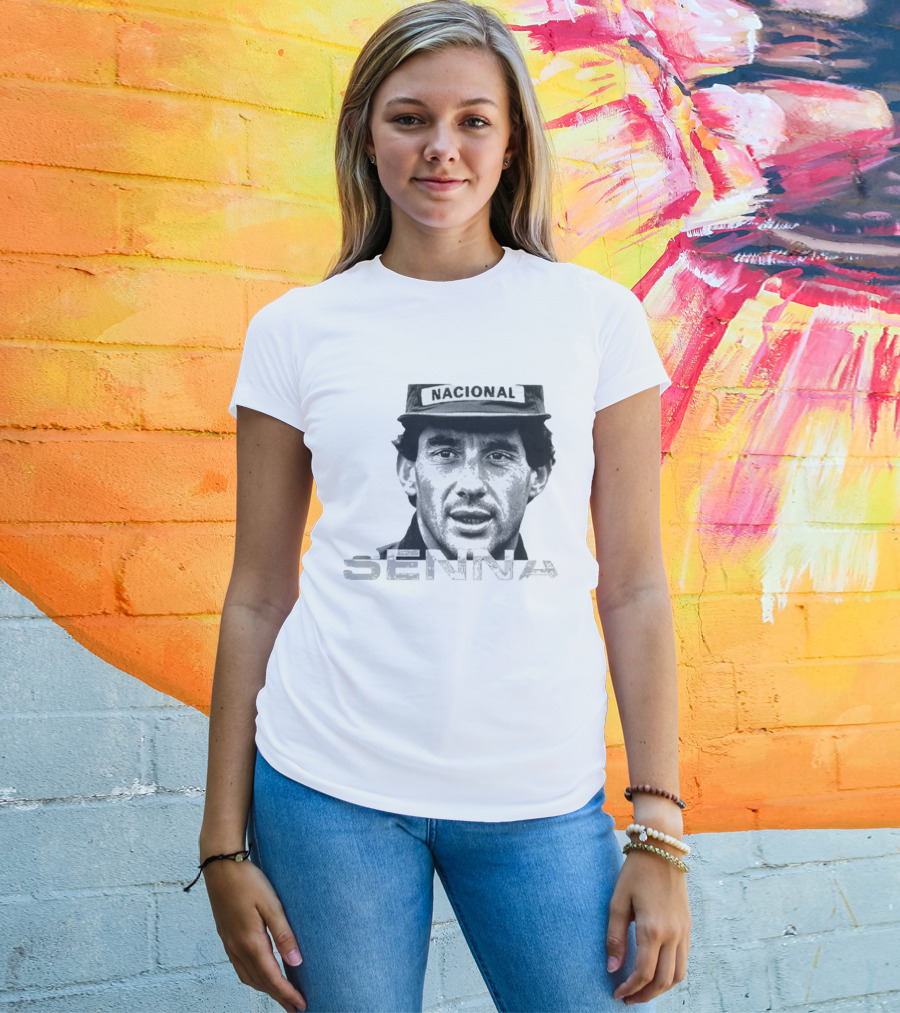 Nacional Cap Senna Formula One Racing Legend T-Shirt
