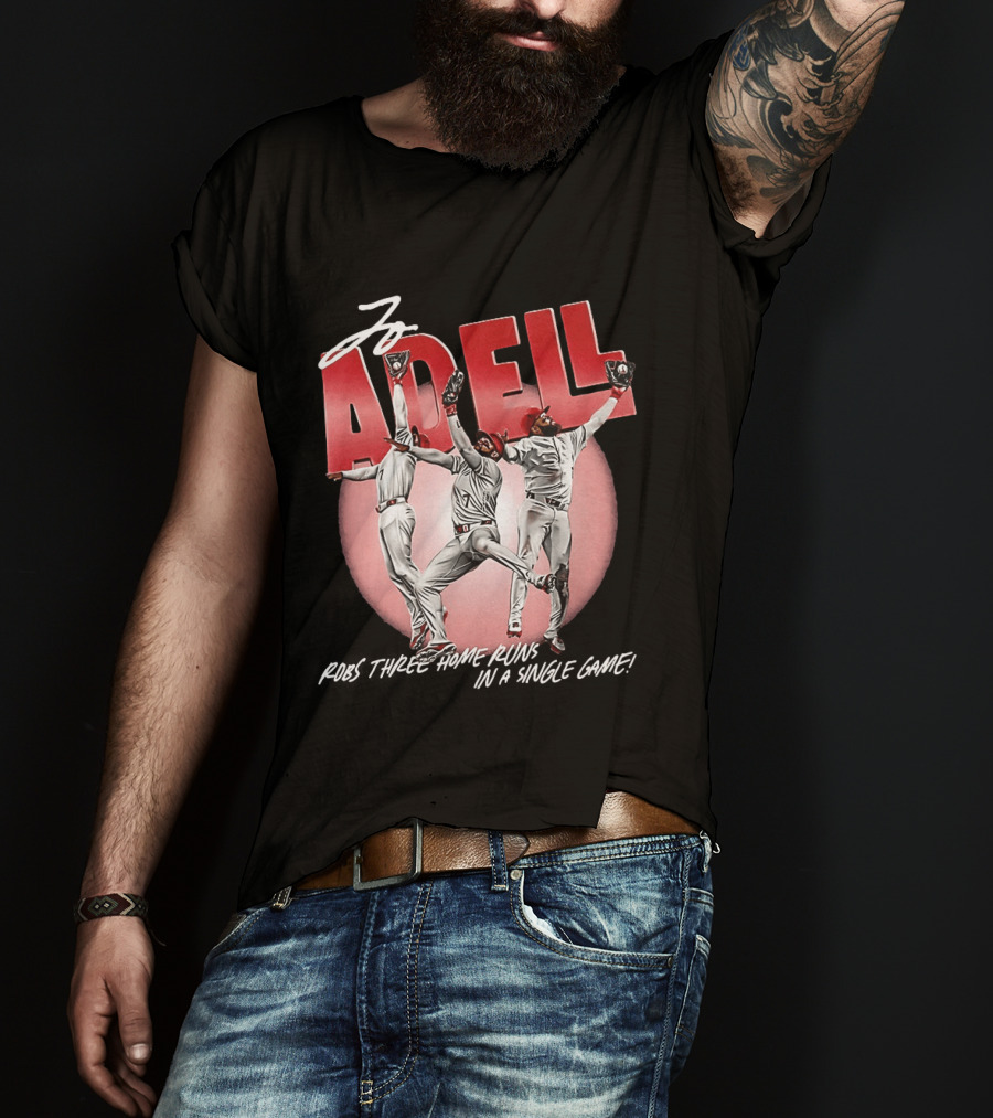Jo Adell Los Angeles Angels Robbery Three Home Runs In A Single Game T-Shirt