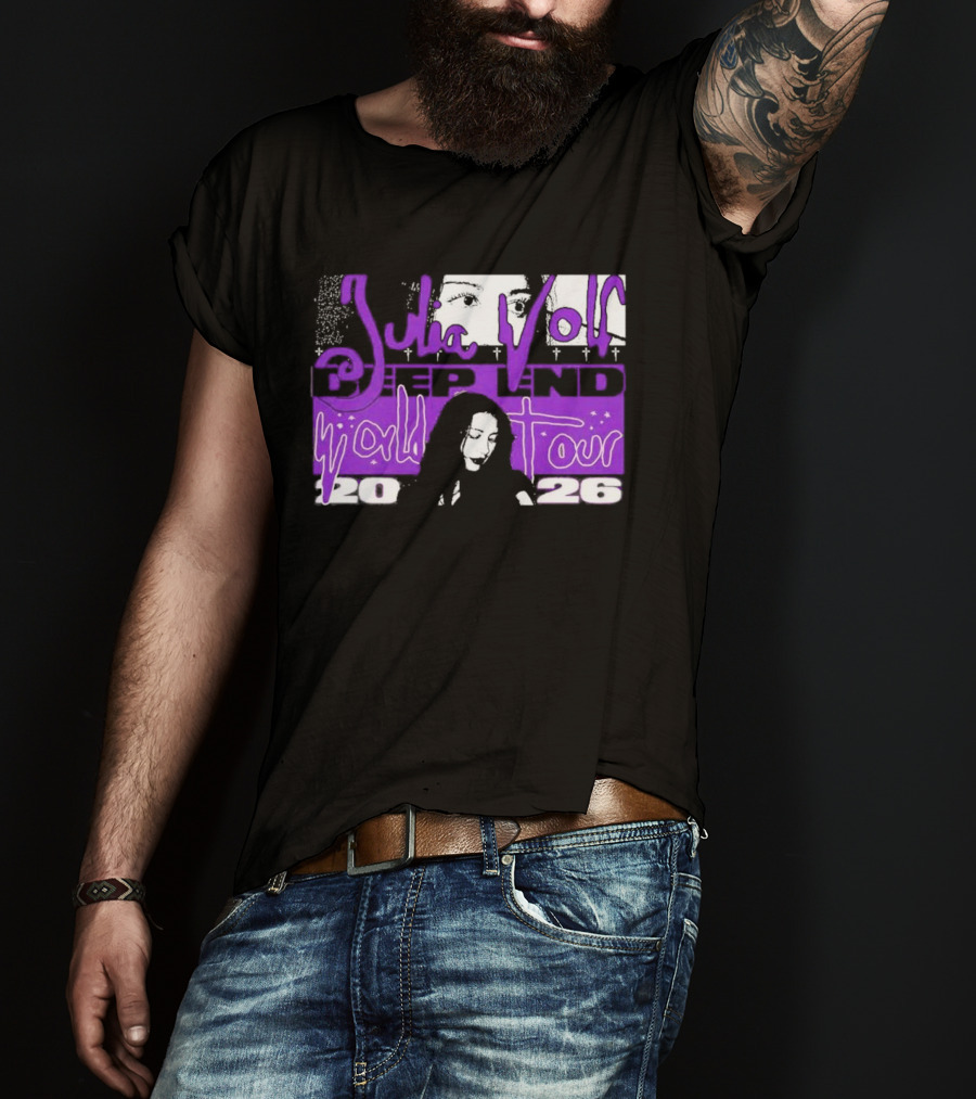Julia Wolf 2026 The Deep End World Tour Dates T-Shirt