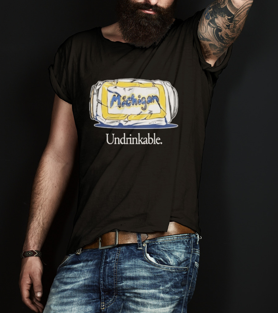 Michigan Wolverines Undrinkable T-Shirt
