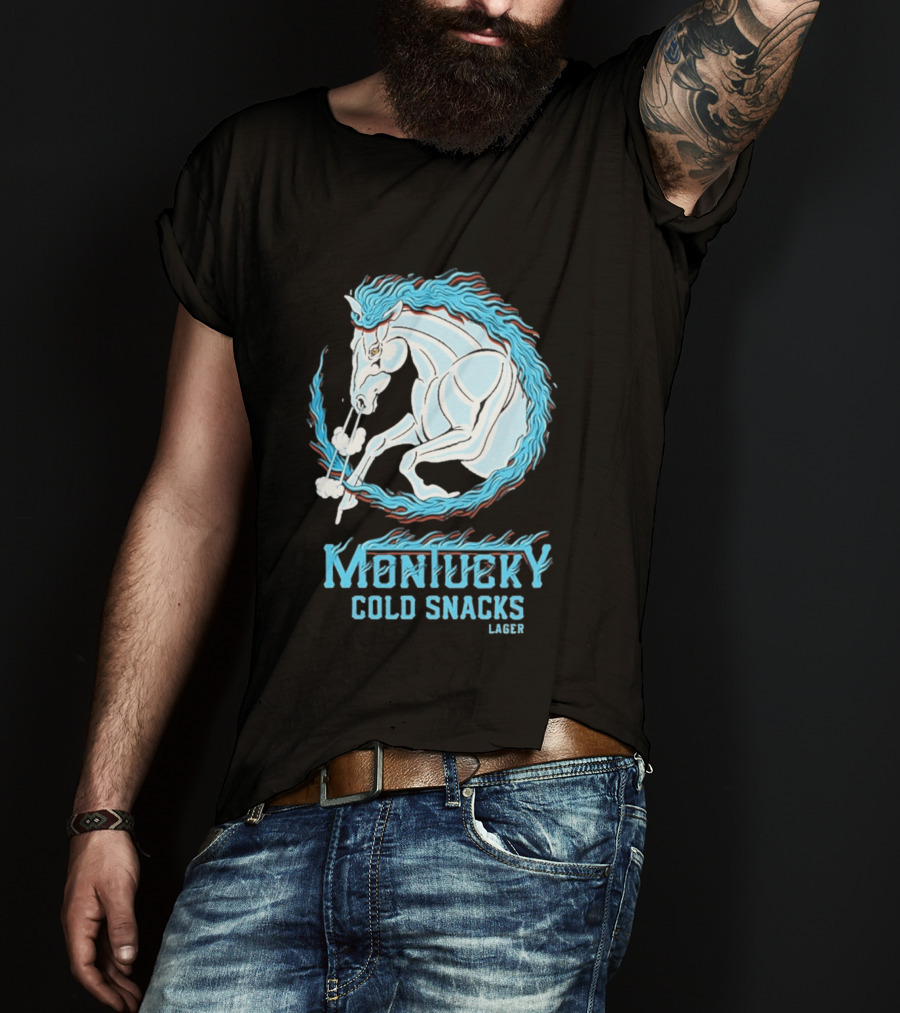 Montucky Cold Snacks Lager Year Of The Horse T-Shirt